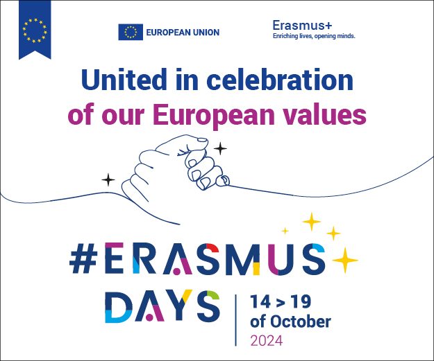 Web-Banner für die Erasmus Days 2024