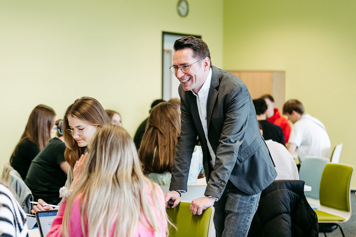 Studenten im PC-Pool 